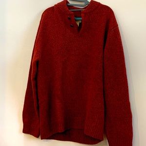 NWT Maroon LLBean Sweater